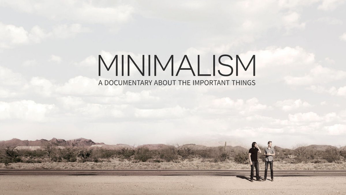 Dokumentären Minimalism kommer 1/4. 